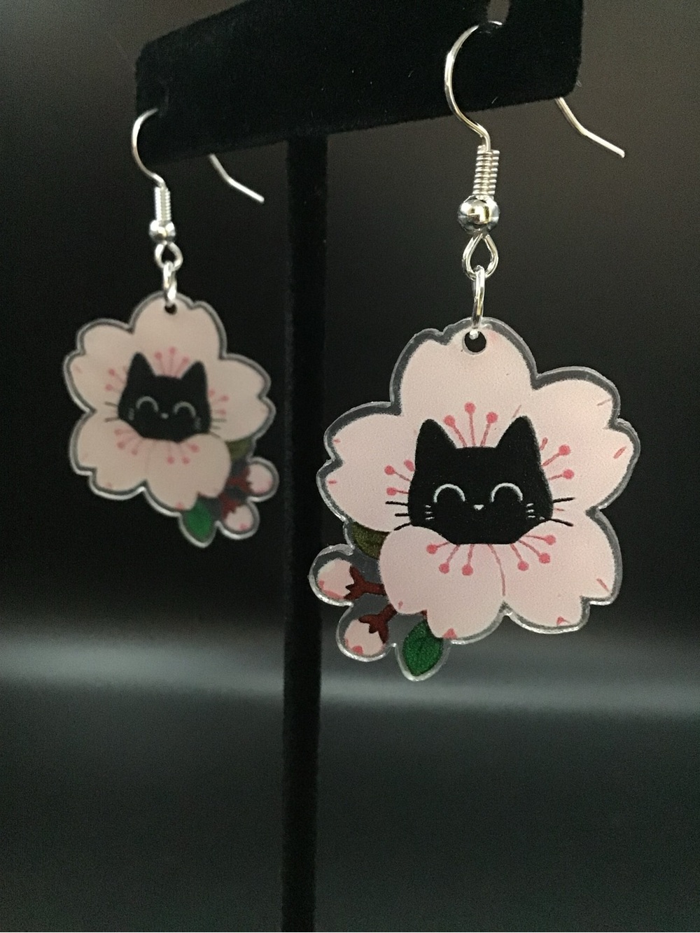 Flower Cats 5 Earrings